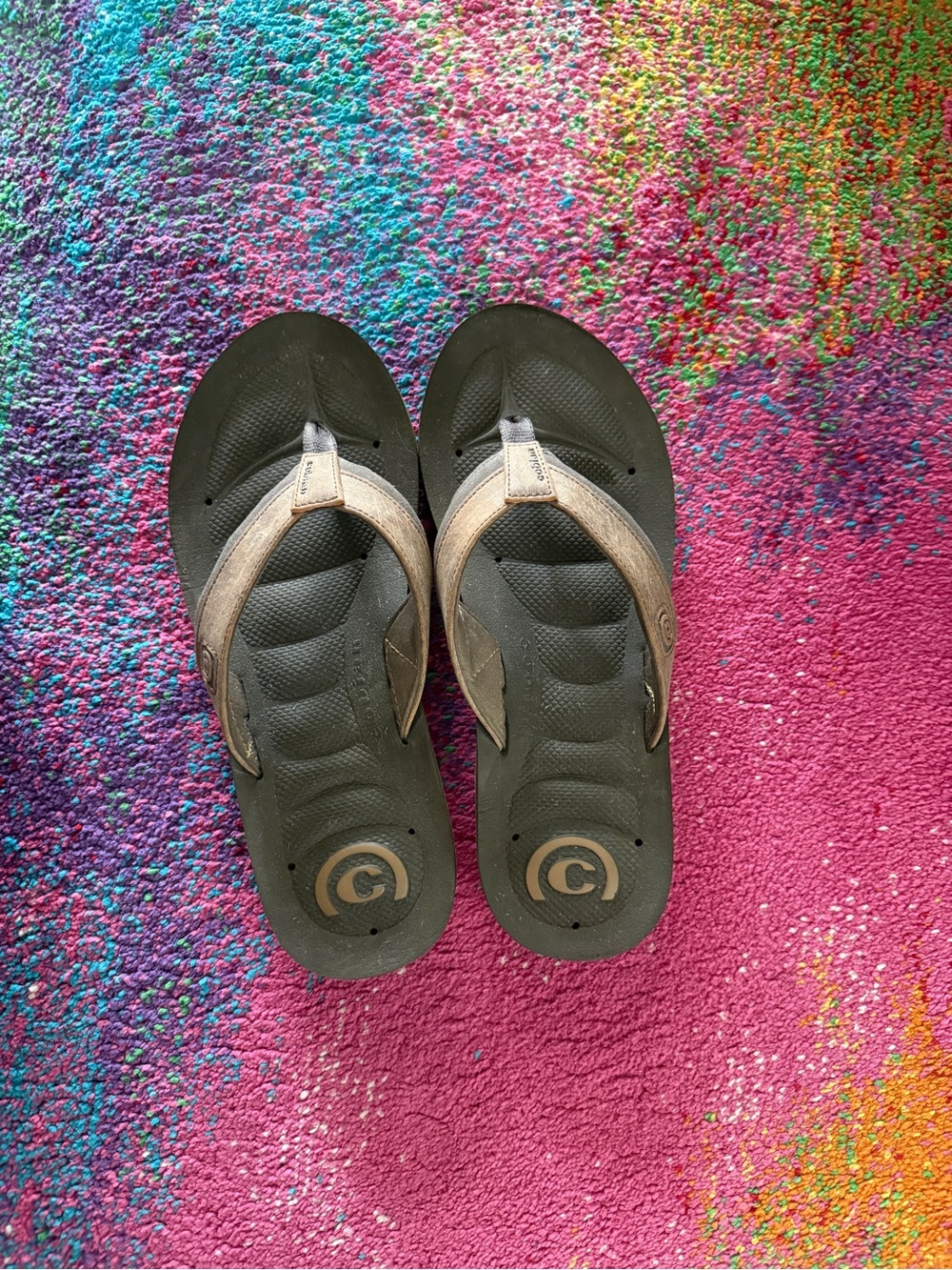 Cobian Men’s Draino Brown/Tan Sandals